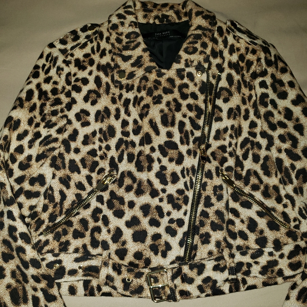 Leopard Print Jacket